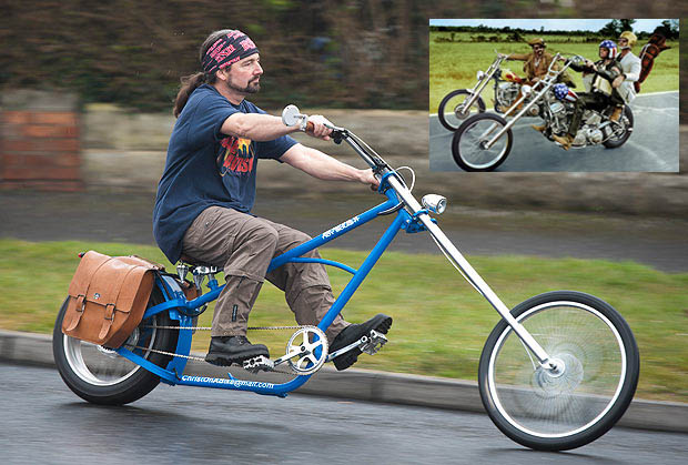 Sepeda yang Diilhami Motor Harley Davidson di Film `Easy Rider`